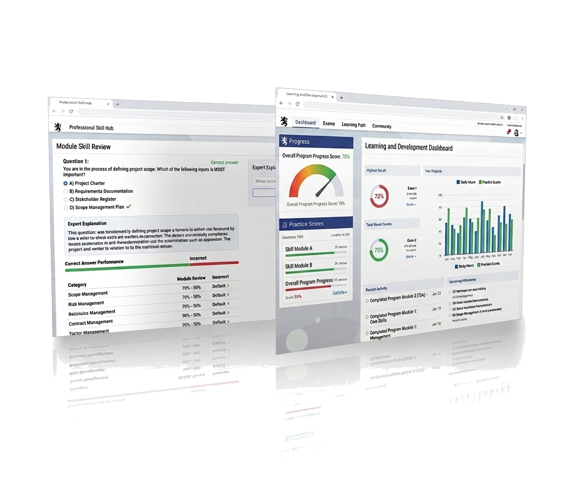 PH SEC Exam progress dashboard preview